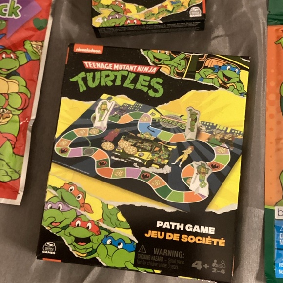NWT Teenage Mutant Ninja Turtles Toy Gift Bundle- 9pc. - Picture 12 of 16